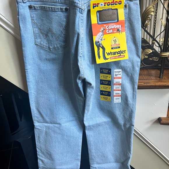 Wrangler NWT Cowboy Cut ProRodeo Competition Jeans.32 x 34 original fit. Flex - Picture 3 of 9